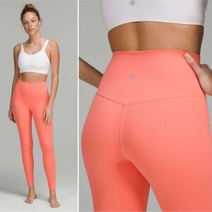 Lululemon Align High-Rise Pant 28" in Raspberry Cream Size 8